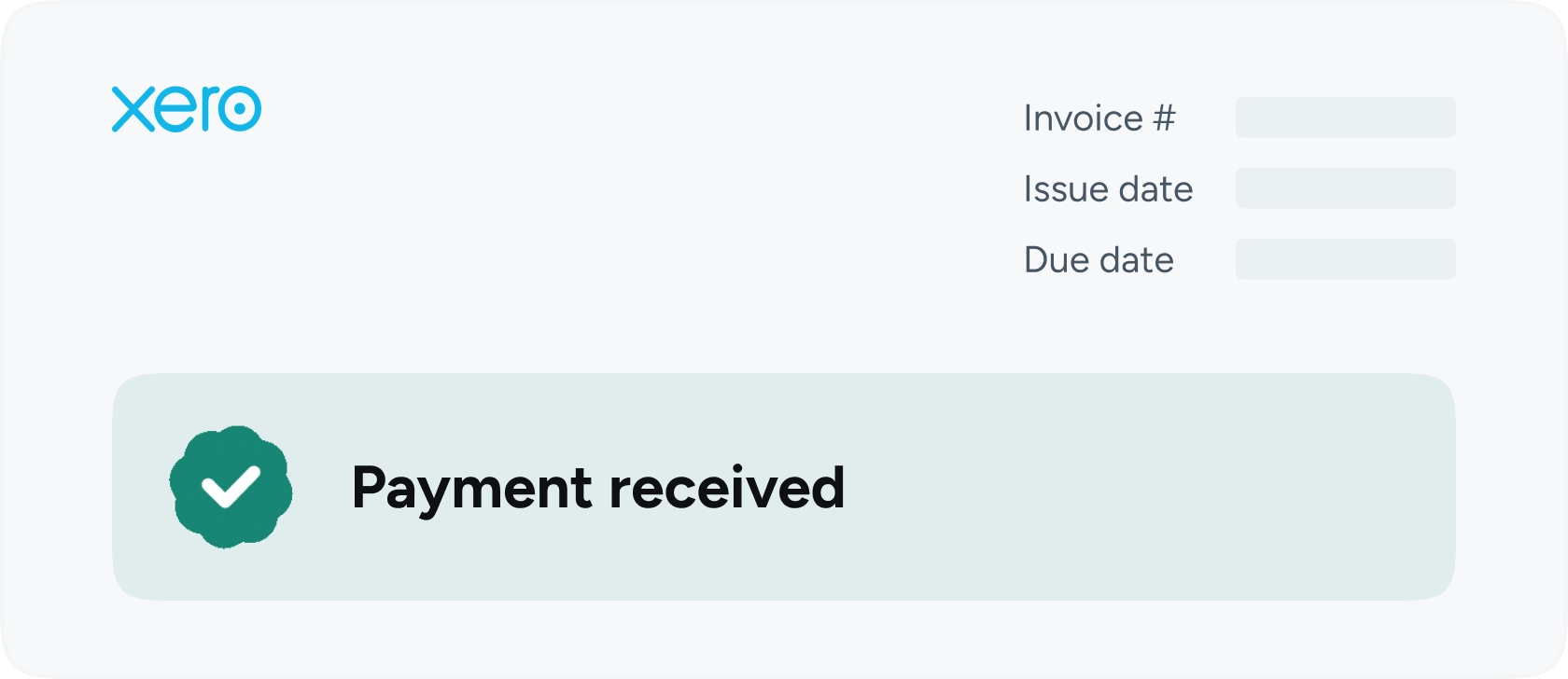 Atoa instant payment notification for Xero invoice